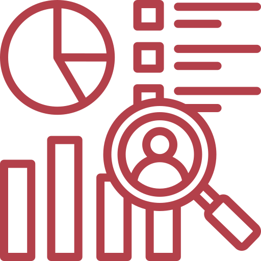 Icono de reportes y analíticas